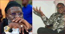 Collaged photos of George Wajackoyah and Governor Ken Lusaka.
